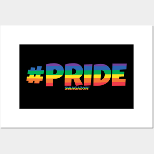 #Pride Rainbow Swagazon Posters and Art